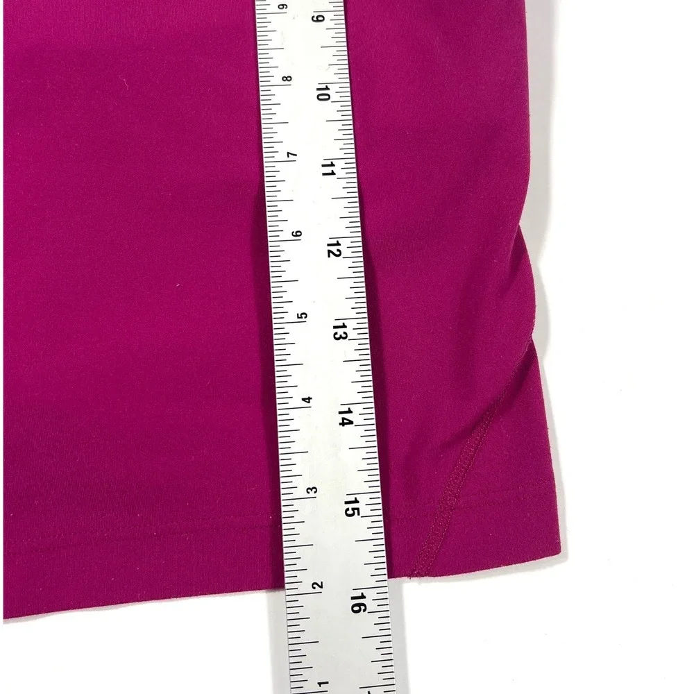 Lululemon Align Top Size 6 Magenta Purple Nulu‎ Crop Bra Yoga Pilates Gym GUC